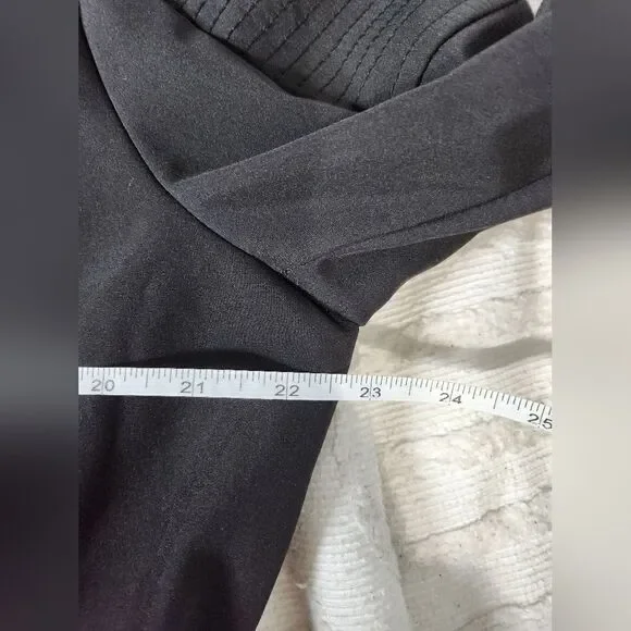 Michael Michael Kors black womens trench coat - Picture 4 of 8